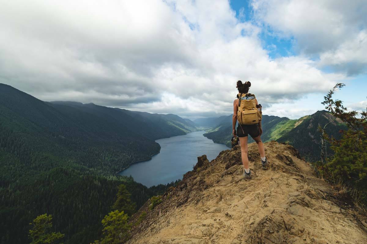 Hiking Mount Storm King in Olympic National Park