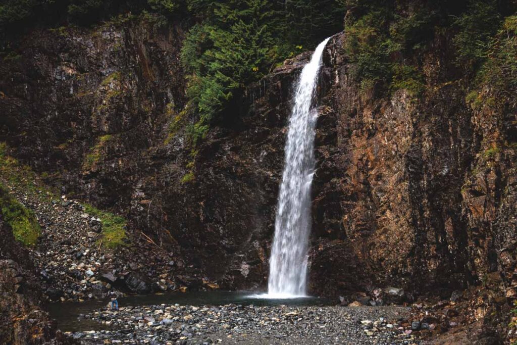 Franklin Falls near Seattle, Washington