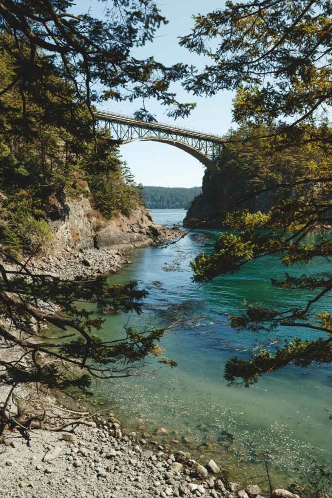 Deception Pass Bridge near Anacortes, Washington