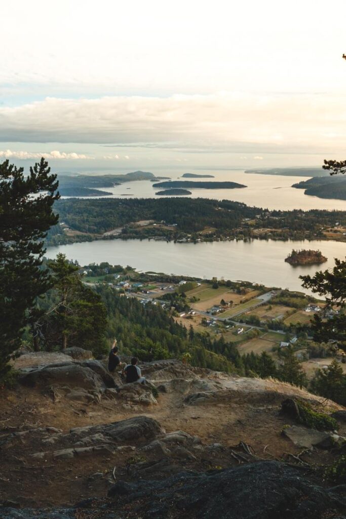 View of Anacortes from Mount Erie