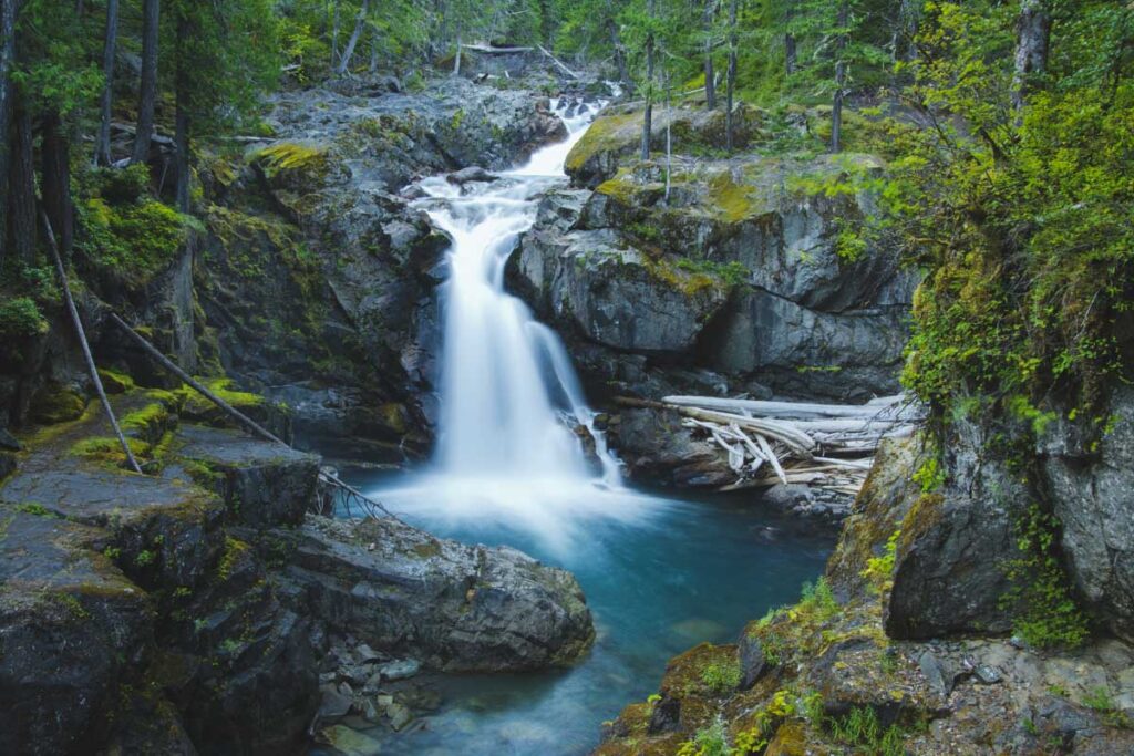 Silver Falls, Mount Rainier National Park, Washington