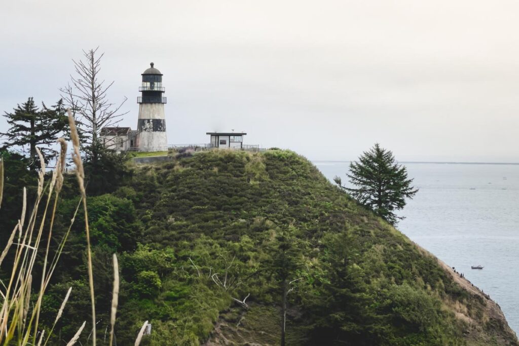 Lighthouse in Cape Disappointment State Park