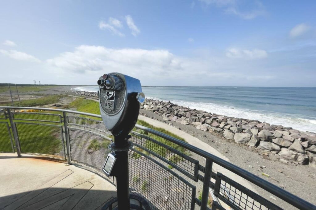 The harbor lookout tower is one of the things to do in Westport