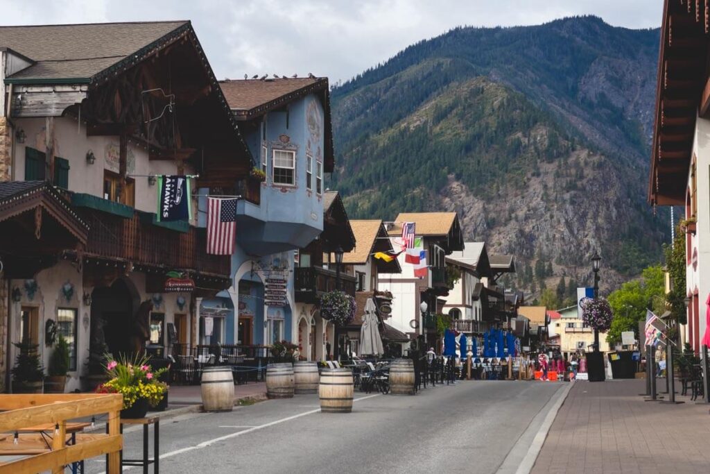 Downtown Leavenworth for things to do near Seattle