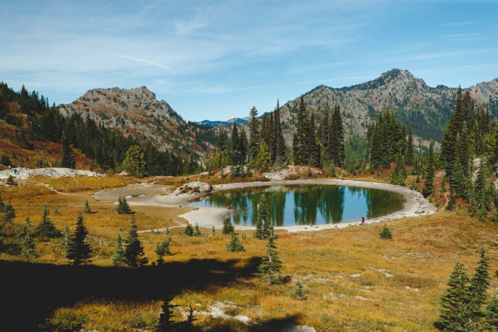 Alpine Lake on the Naches Peak Loop Trail