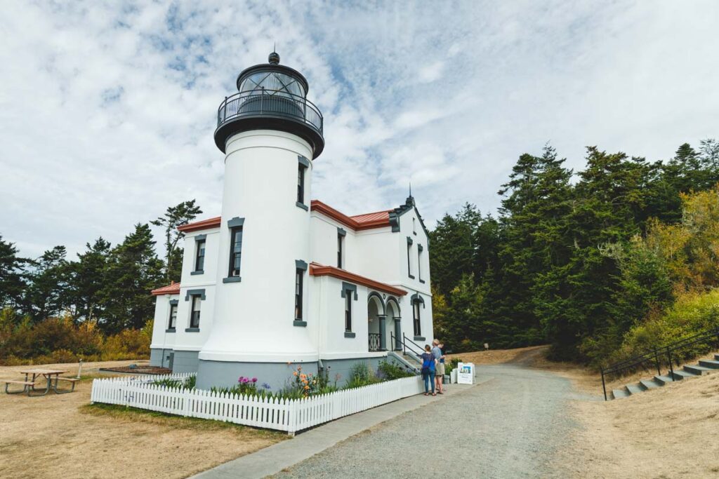 Lighthouse at Fort Casey State Park