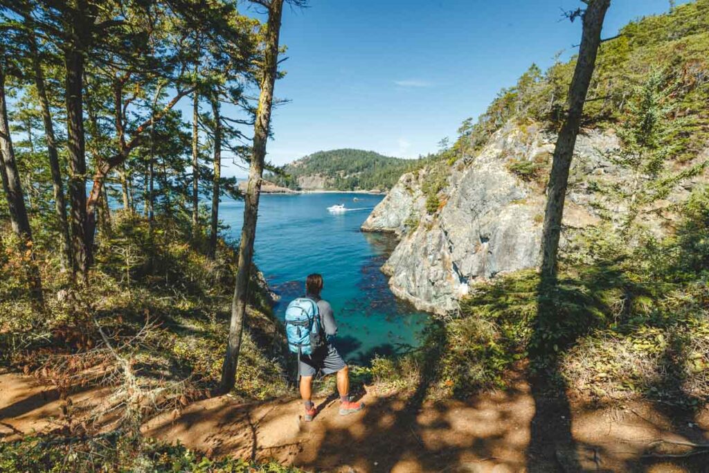 View from Lighthouse Point in Deception Pass State Park