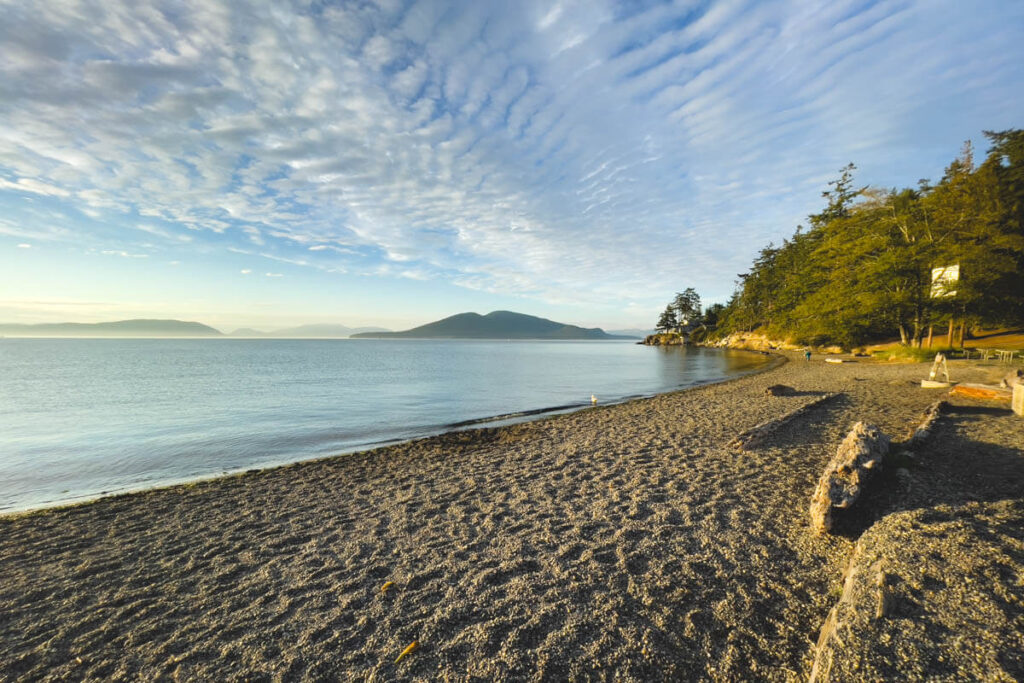 Sunset Beach on Fidalgo Island things to do near Whidbey Island