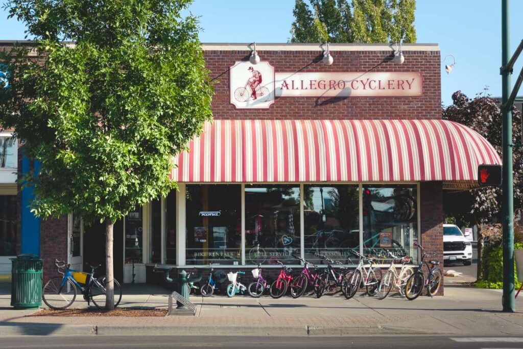 Stop in at Allegro Cyclery for an interesting thing to do in Walla Walla.