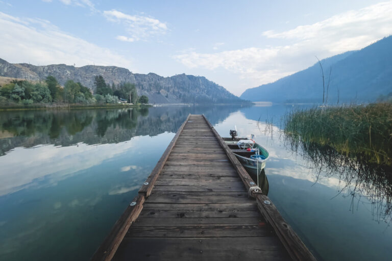 Visiting the Alta Lake State Park jetty is a fun thing to do near Lake Chelan.