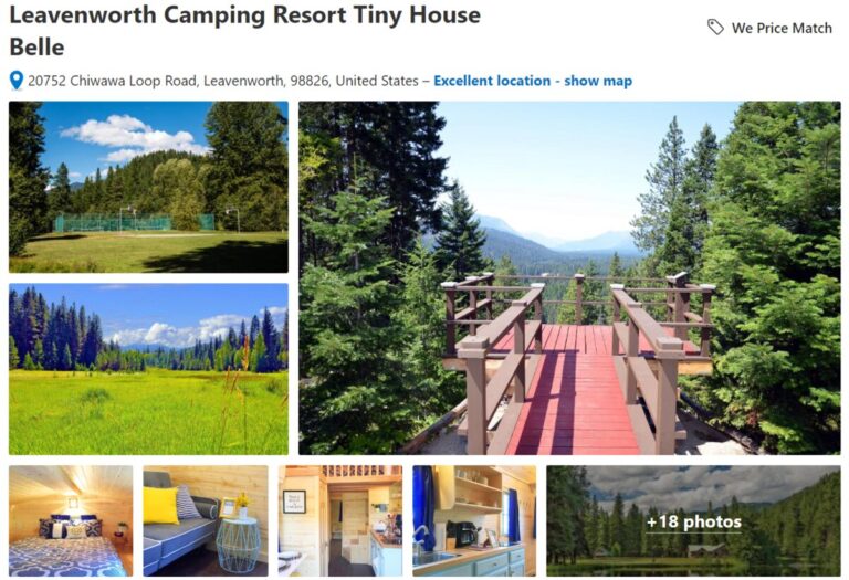 Leavenworth Camping Resort glamping in Washington