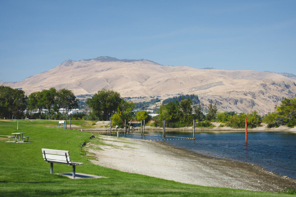 Take in the Mountain Views from Walla Walla Point Park.