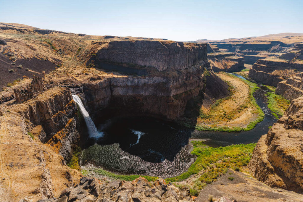 palouse falls washington state park for best weekend trips from seattle