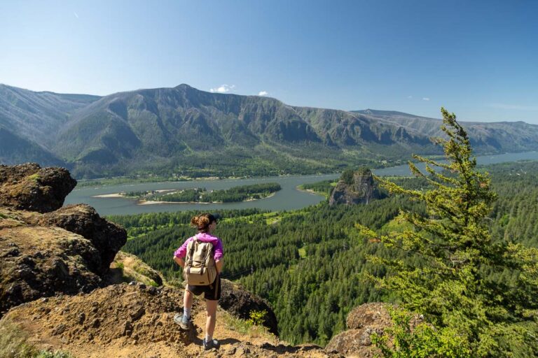 Hike to Hamilton Mountain in Washington